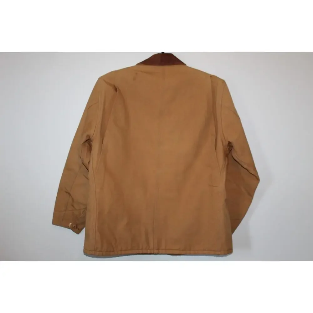 Carhartt Duck Chore Coat Blanket Lined Jacket Work Barn Men's Read Size H14677 - Picture 8 of 12